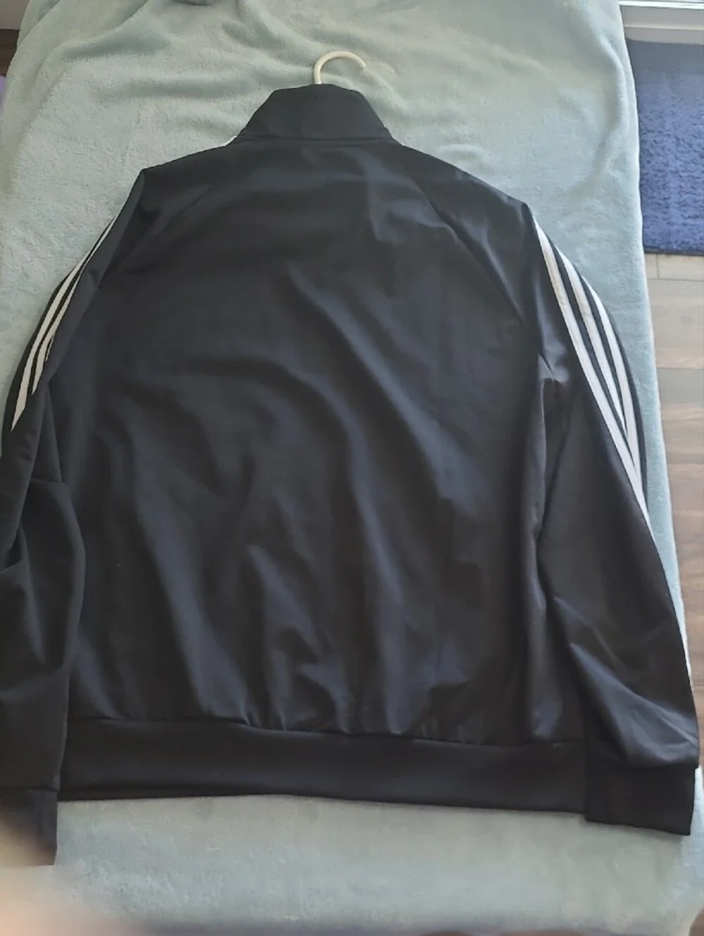 adidas Classic Track Jacket with White Stripes